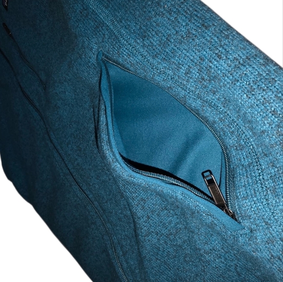 Men's Patagonia Better Sweater Zip Vest Underwater Blue Fleece Zip Sall Small - Picture 8 of 14